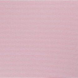 Baumwolljersey Glücksstreifen 5mm - antik pink