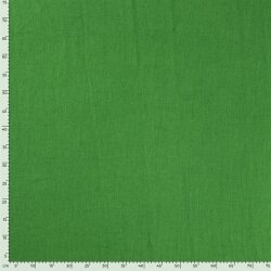 Viskose Leinen Slub Uni - grasgrün