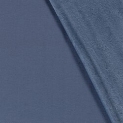 Alpenfleece *Marie* Uni - jeansblau