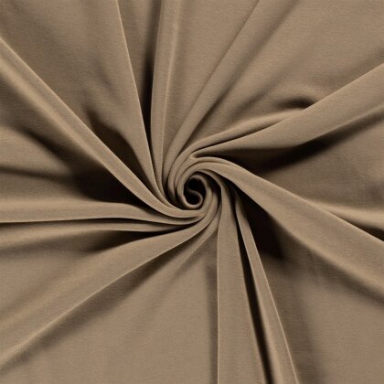 Alpenfleece *Marie* Uni - dunkelbeige