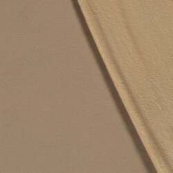 Alpenfleece *Marie* Uni - dunkelbeige