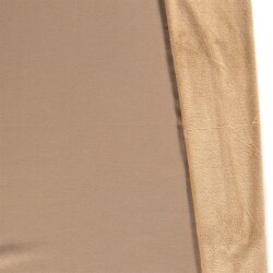 Alpenfleece *Marie* Uni - dunkelbeige