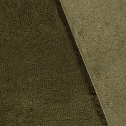 Bambus Frottee Uni *Marie* - olive