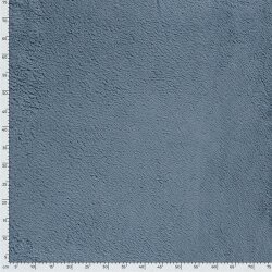 Baumwoll Teddy *Marie* jeansblau