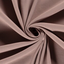 Rippenjersey *Marie* - soft malve
