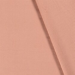 Waffeljersey *Marie* - soft koralle
