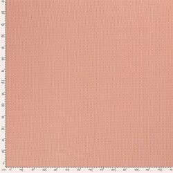 Waffeljersey *Marie* - soft koralle