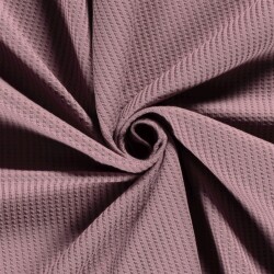 Waffeljersey *Marie*  - antik pink