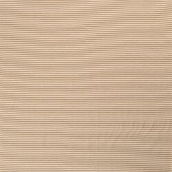 Baumwolljersey Mini Streifen 3mm *Bibi* - hell muskat