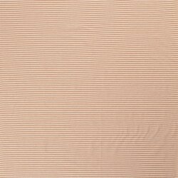 Baumwolljersey Mini Streifen 3mm *Bibi* - soft koralle