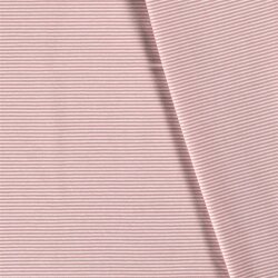 Baumwolljersey Mini Streifen 3mm *Bibi* - antikmalve