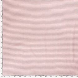 Baumwolljersey Mini Streifen 3mm *Bibi* - antikmalve