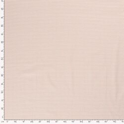 Baumwolljersey Mini Streifen 3mm *Bibi* - hell lachs