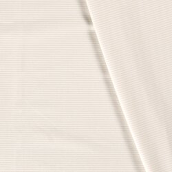 Baumwolljersey Mini Streifen 3mm *Bibi* - cremerose