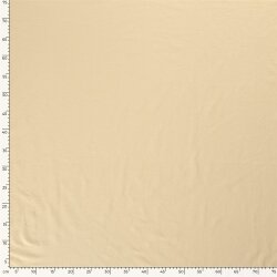 Baumwolljersey *Bibi* Uni -  hell beige
