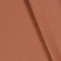 Rippenjersey Ottoman *Bibi* - altziegelrot