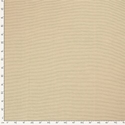 Rippenjersey Ottoman *Bibi* - hell beige