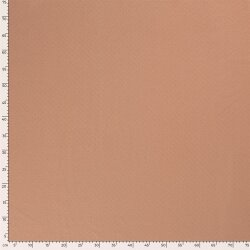 Feinstrickjersey *Bibi* Lochmuster - soft koralle