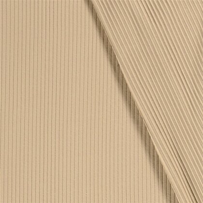 Rippenjersey *Bibi* Uni - hellbeige