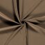Rippenjersey *Bibi* Uni - taupe