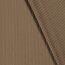 Rippenjersey *Bibi* Uni - taupe