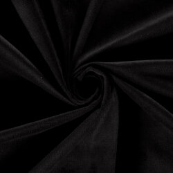 Feincord Stretch *Marie* - schwarz