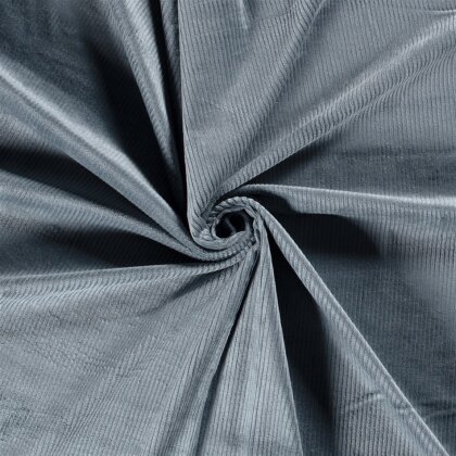 Breitcord Stretch *Marie* - stahlblau