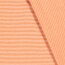 Baumwolljersey  Streifen 3mm - orange