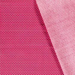Baumwollpopeline Sternchen - pink