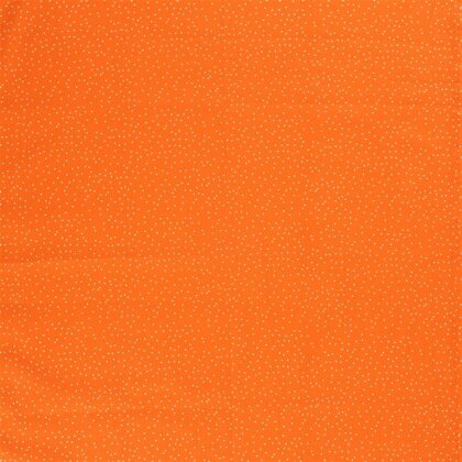 Baumwollpopeline Sprenkel - orange