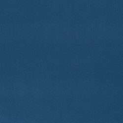 Baumwolljersey Uni *Gaby* Bio~Organic - stahlblau