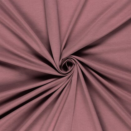 Baumwolljersey Uni *Gaby* Bio~Organic - mauve