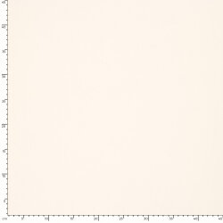 Baumwolljersey Uni *Gaby* Bio~Organic - cremeweiss