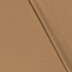 Baumwolljersey Uni *Gaby* Bio~Organic - helllehm