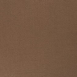 Baumwolljersey Uni *Gaby* Bio~Organic - taupebraun