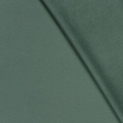 French Terry Uni *Gaby* Bio~Organic - grünblau
