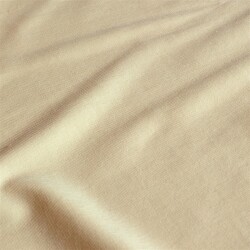 French Terry Uni *Gaby* Bio~Organic - hellbeige