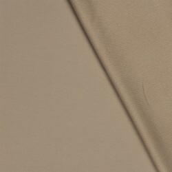 French Terry Uni *Gaby* Bio~Organic - beigegrau