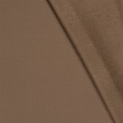 French Terry Uni *Gaby* Bio~Organic - taupebraun