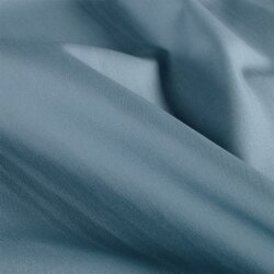 Baumwollpopeline Uni *Gaby* Bio~Organic - schattenblau