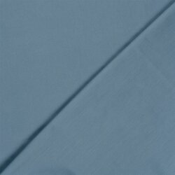 Baumwollpopeline Uni *Gaby* Bio~Organic - schattenblau
