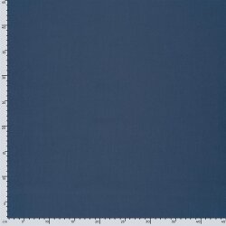 Baumwollpopeline Uni *Gaby* Bio~Organic - stahlblau