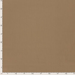 Baumwollpopeline Uni *Gaby* Bio~Organic - helllehm