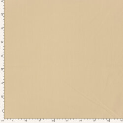 Baumwollpopeline Uni *Gaby* Bio~Organic - sand