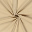 Baumwollpopeline Uni *Gaby* Bio~Organic - sand