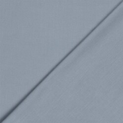 Baumwollstoff Cretonne Premium *Marie* Uni - stahlblau