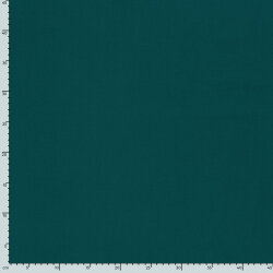 Baumwollstoff Cretonne Premium *Marie* Uni - petrol