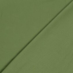 Baumwollstoff Cretonne Premium *Marie* Uni - moosgrün