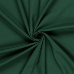 Baumwollstoff Cretonne Premium *Marie* Uni - tannengrün