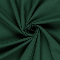 Baumwollstoff Cretonne Premium *Marie* Uni - tannengrün